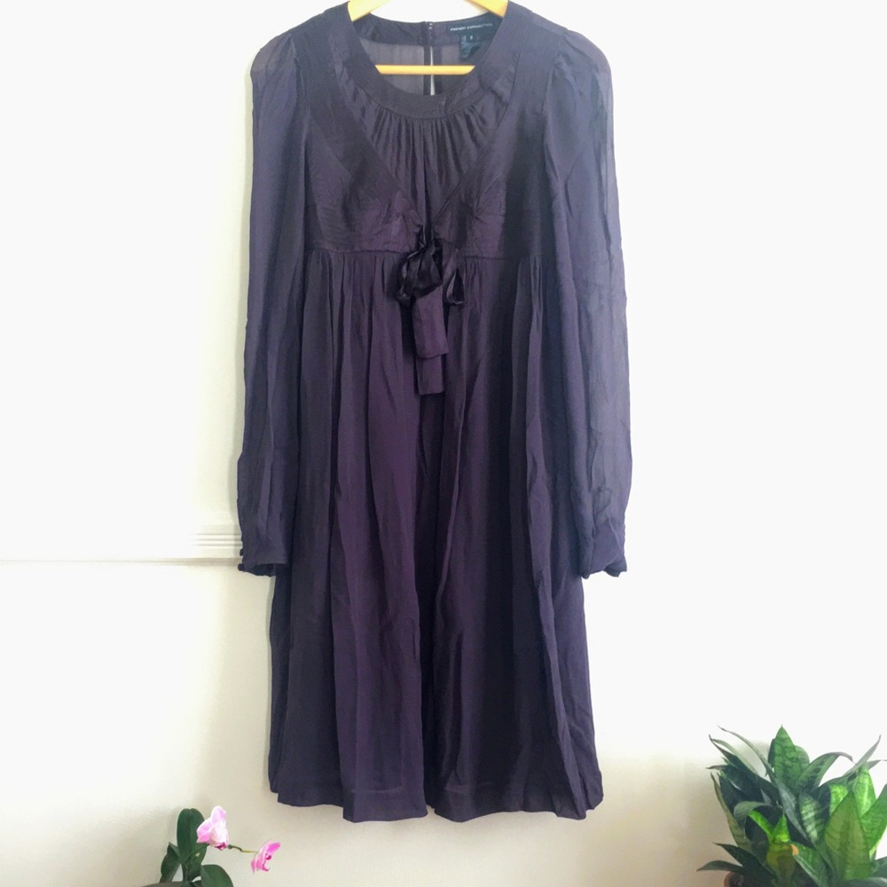 French Connection- Midi cocktail dress Purple